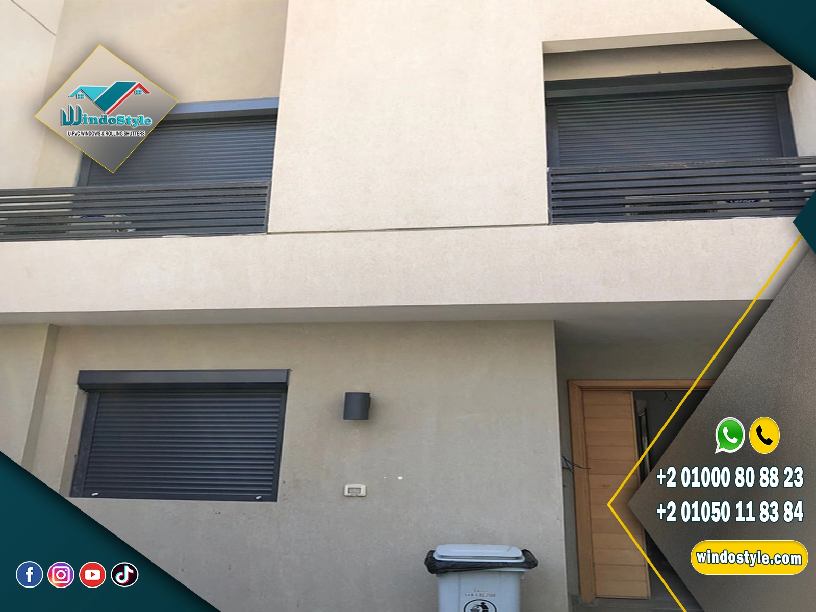 shutter-rolling-0 شيش حصيرة شاتر بتصميم عملي يوفر الأمان والعزل الحراري وتقليل الضوضاء، مع تحكم كامل في الإضاءة والتهوية، مناسب للمنازل والمباني التجارية