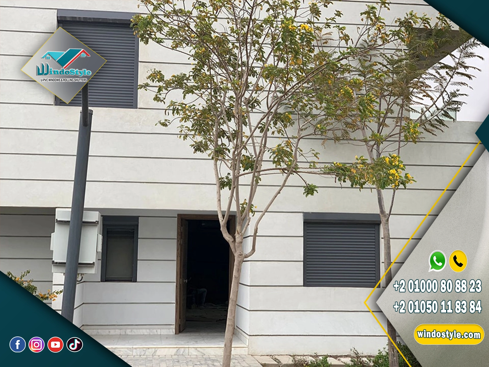 shutter-rolling-3 شيش حصيرة شاتر بتصميم عملي يوفر الأمان والعزل الحراري وتقليل الضوضاء، مع تحكم كامل في الإضاءة والتهوية، مناسب للمنازل والمباني التجارية