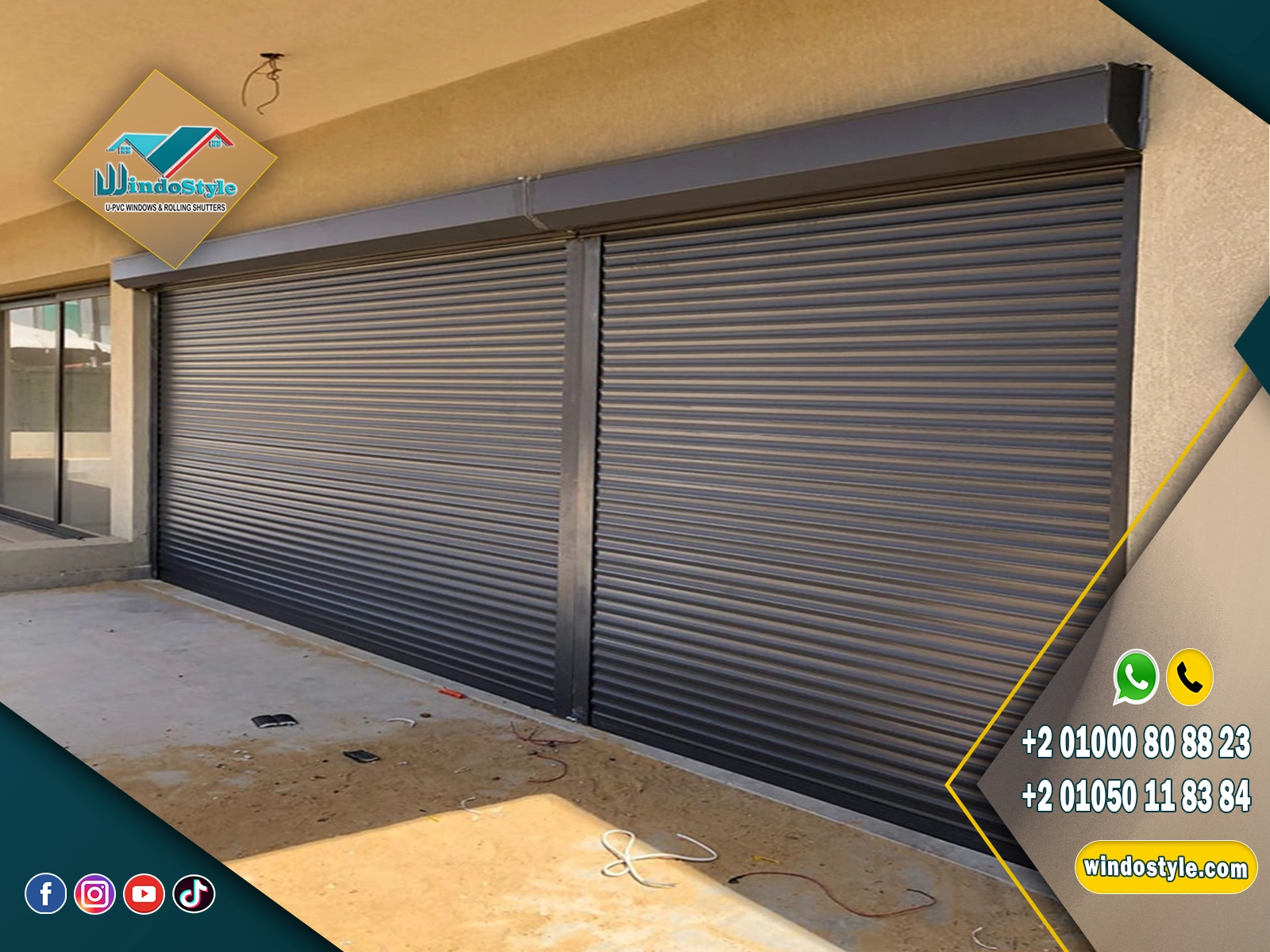 shutter-rolling Shutter rolling