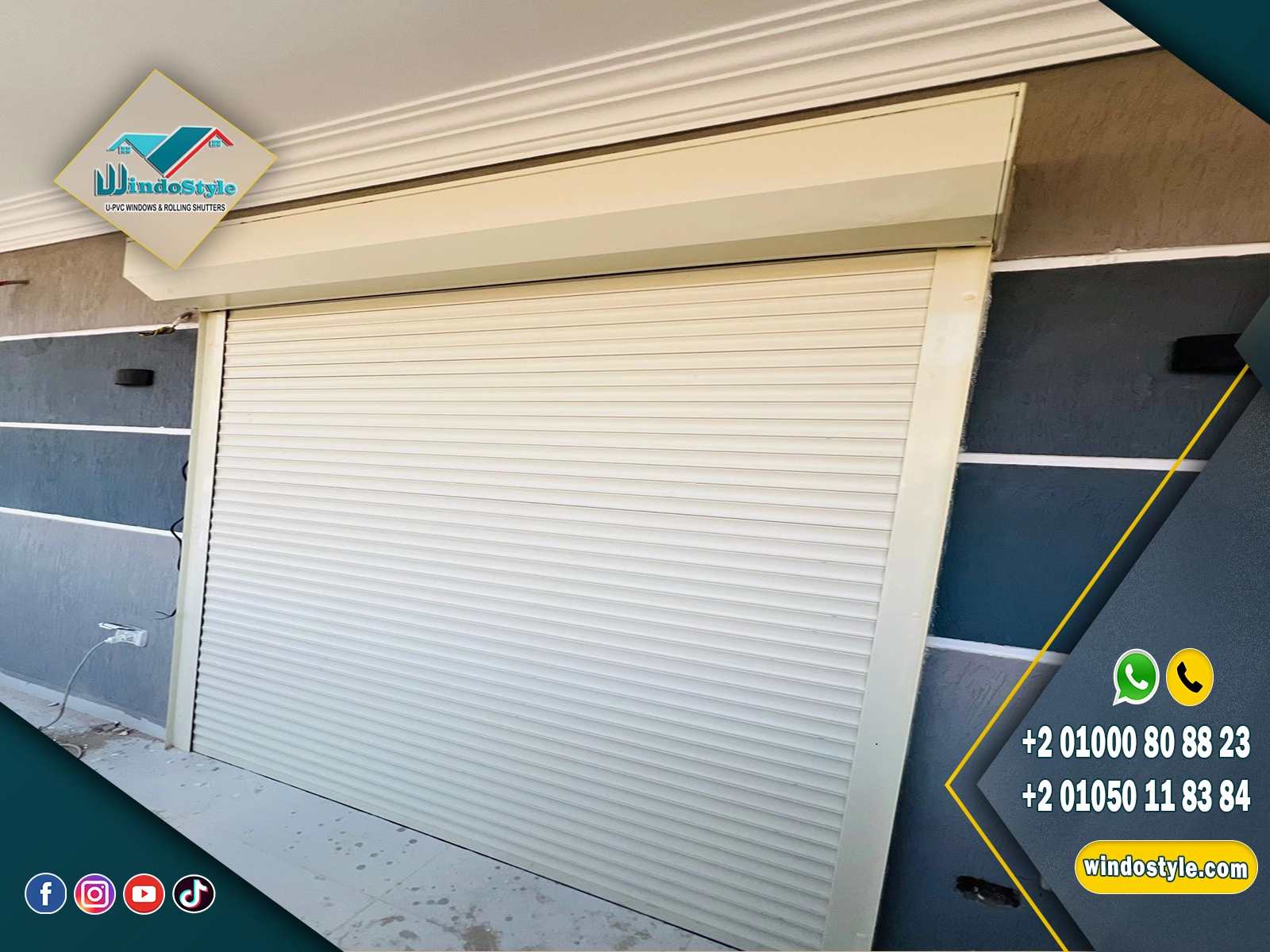 تركيب شبابيك uPVC عزل حراري