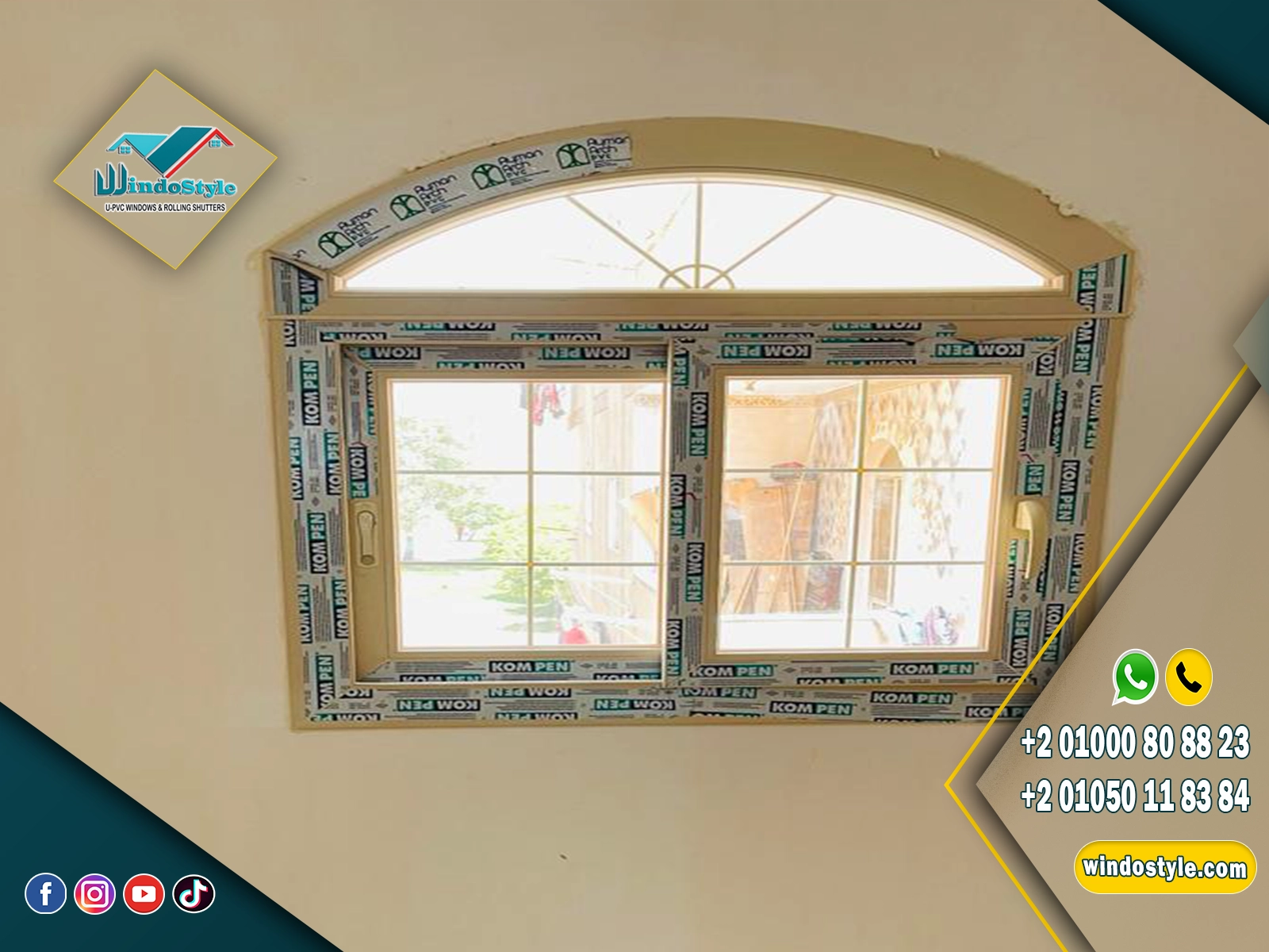 upvc-window-shapes-in-egypt-8 اشكال شبابيك uPVC بتصميم عصري للمنازل الحديثة