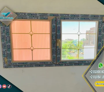 مقاومة للحرارة والرطوبة شبابيك uPVC في مصر