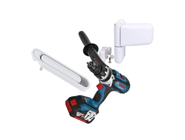 تركيب الاكسسوارات مراحل صناعة شبابيك uPVC