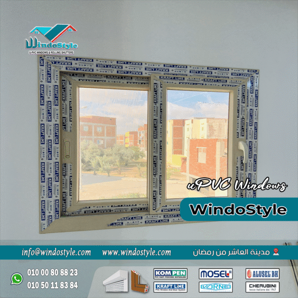 شبابيك-Pvc-بالشروق (14) بالرغم من أن التكلفة الأولية لشبابيك PVC بالشروق قد تكون أعلى من نظيراتها المصنوعة من الخشب أو الألومنيوم