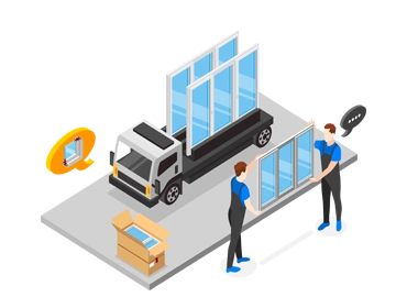 نقل وتوريد الشبابيك4 مراحل صناعة شبابيك uPVC