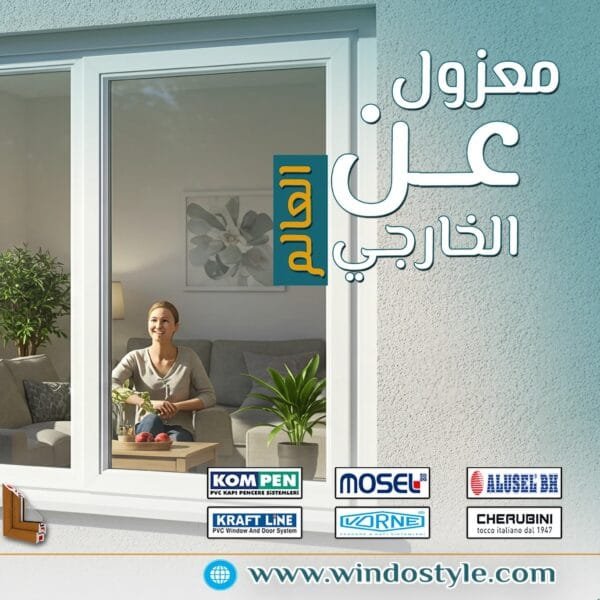 وداعًا للضوضاء: كيف يمكن لشبابيك وأبواب UPVC من ويندوستايل أن تحول منزلك إلى ملاذ هادئ؟ 2 في عالمنا المعاصر، يزداد الانشغال والتوتر مع مرور الوقت. ضوضاء الشارع، الزحام، وأصوات الجيران أصبحت جزءًا لا يتجزأ من حياتنا اليومية. ولكن، ماذا لو كان بإمكانك أن تخلق لنفسك مساحة من الهدوء داخل منزلك بعيدًا عن كل هذه الضوضاء؟ مع شبابيك وأبواب UPVC من "ويندوستايل"، أصبح هذا الحلم واقعًا يمكنك الاستمتاع به.