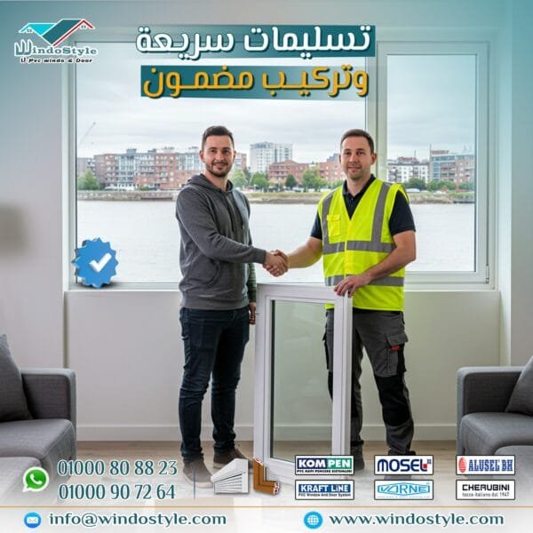 مستعجل على التشطيب؟ مع "ويندوستايل" جودة وسرعة تسليم لا مثيل لها! 11 في عالم اليوم، حيث الجميع يسعى لتحقيق أقصى استفادة من الوقت، تصبح السرعة في إنجاز المهام أمرًا حيويًا، خاصةً عندما يتعلق الأمر بتشطيب المنازل. الجميع يحتاج..