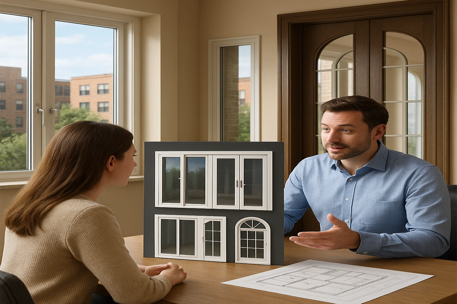 مع اختيارك لشبابيك وأبواب uPVC من WindoStyle، إنت مش بس بتغيّر شبابيك… إنت بتمتلك ديكور كامل بلمسة راقية. منتجات ويندوستايل ليها طابع فني وأناقة واضحة بتضيف جمال وقيمة لأي بيت، وتديك إحساس إن المكان معمول مخصوص علشانك, تواصل لمعلومات أكثر عن مميزات الشبابيك المصنوعة من الـ uPVC