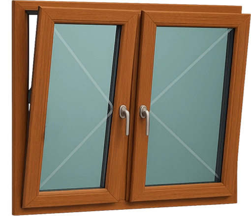 تشتهر شبابيك uPVC فتح مزدوج إن استخدامها عملي جدًا ومريح. الضلفة في النوع ده بتقدر تميل من فوق بزاوية بسيطة للتهوية، وكمان تتفتح لجوا بشكل كامل… يعني نظامين في ضلفة واحدة. وبفضل التصميم الشيك بتاعها، شبابيك الإمالة والدوران بتدي شكل نضيف وأنيق لأي مساحة. ومهما كان المقاس كبير أو صغير، هتفضل دايمًا بتدي شكل جذاب ومتناسق مع أي ديكور.